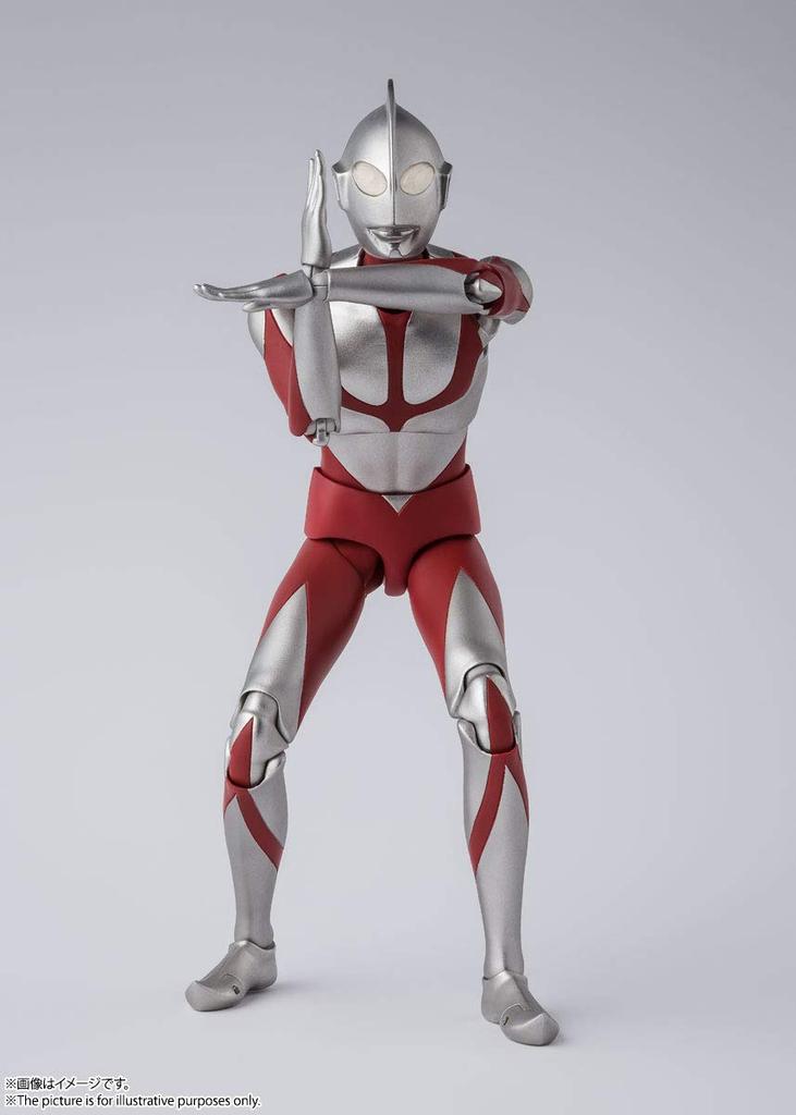 SHFiguarts Ультрамен (Шин Ультрамен) Подвижная фигурка диаметром около 150 мм, окрашенная из АБС-пластика и ПВХ BAS60867