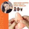 Сенсорная игрушка-антистресс «Выдавливание прыща» с функцией «Поп-ит», Нос-пищалка, Интерактивная игрушка для снятия стресса в офисе
