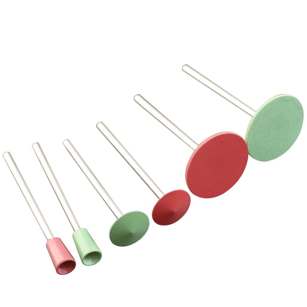 Полировальные насадки, шлифовальные полировальные шлифовальные круги, шлифовальные инструменты из кунжутной резины для вращающегося инструмента Dremel, набор аксессуаров, хвостовик 2,35 мм