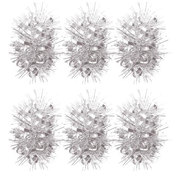 6 шт., помпоны для черлидинга, эластичный браслет, держатель для хвоста, веревки для волос, костюм для вечеринки, подарки, оптом для празднования команды, игры в волейбол