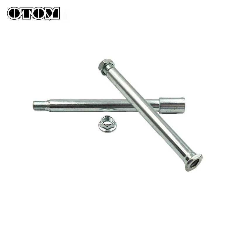 OTOM Motorcycle Accessories Front Rear Axle Wheel Hub Shaft With Nut Kit For HONDA CRF250R CRF250X CRF450R CRF450X 2002-2019