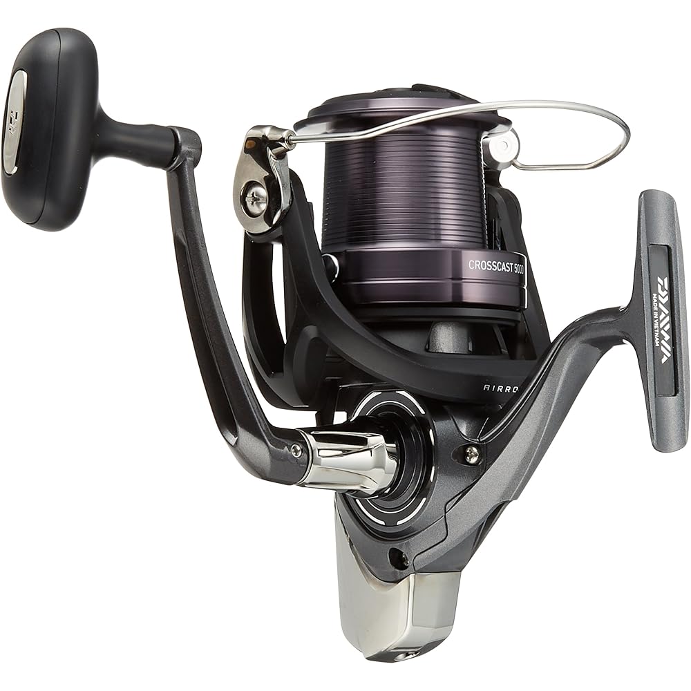 Daiwa Crosscast Spinning Reel 5000 Size Smooth Drag Lightweight Fishing Gear