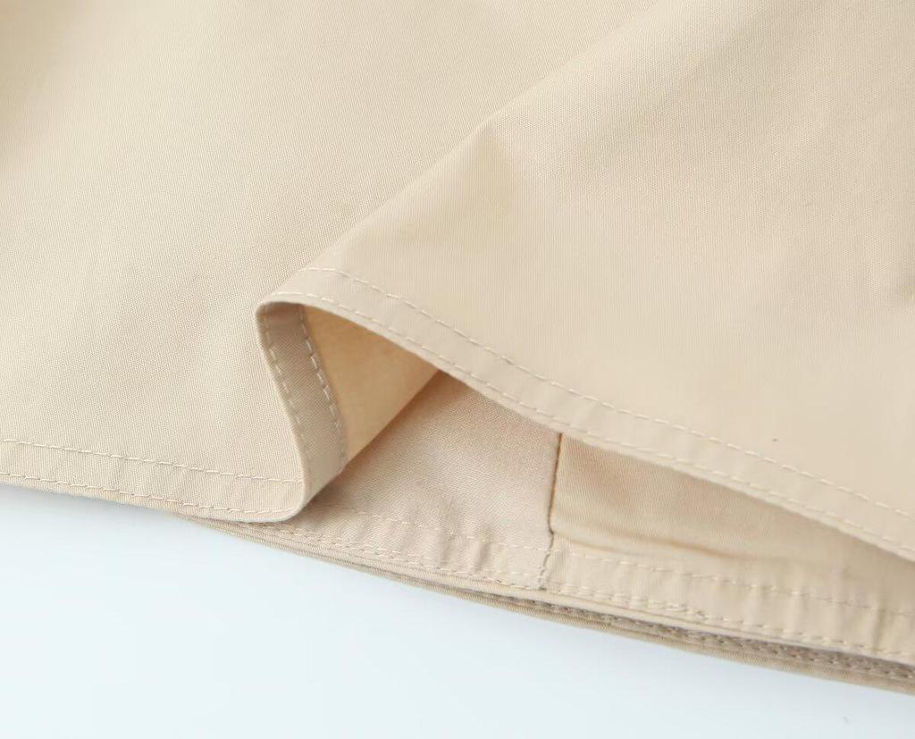 TAOP&ZA Женская корейская модная рабочая одежда: Короткий жилет и мини-юбка А-силуэта