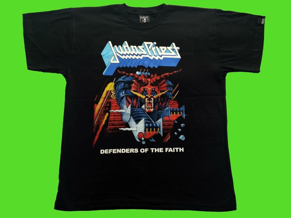 JUDAS PRIEST - Футболка Defenders of the faith Черная Мужская S-234XL A187 Унисекс Футболка