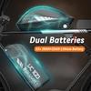 New K10 electric bicycle 2000W dual motor 52V 43Ah dual battery 20 * 4.0-inch fat tire electric bicycle hydraulic brake, cruise mode