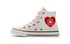 Converse Кеды Chuck Taylor All Star Высокие из износостойкого холста Бело-красные Детские A01580C