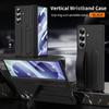 Wristband Holder Hinge Phone Case for Samsung Galaxy Z Fold 8 Ultra 8 7 6 5 4 5G with Pen Slot & S Pen Screen Protect Film Cove