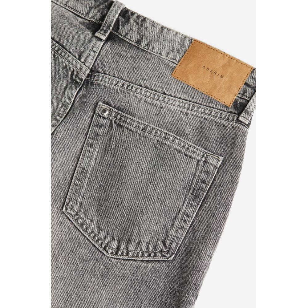 Джинсы мешковатые HM 90s с низкой талией серые