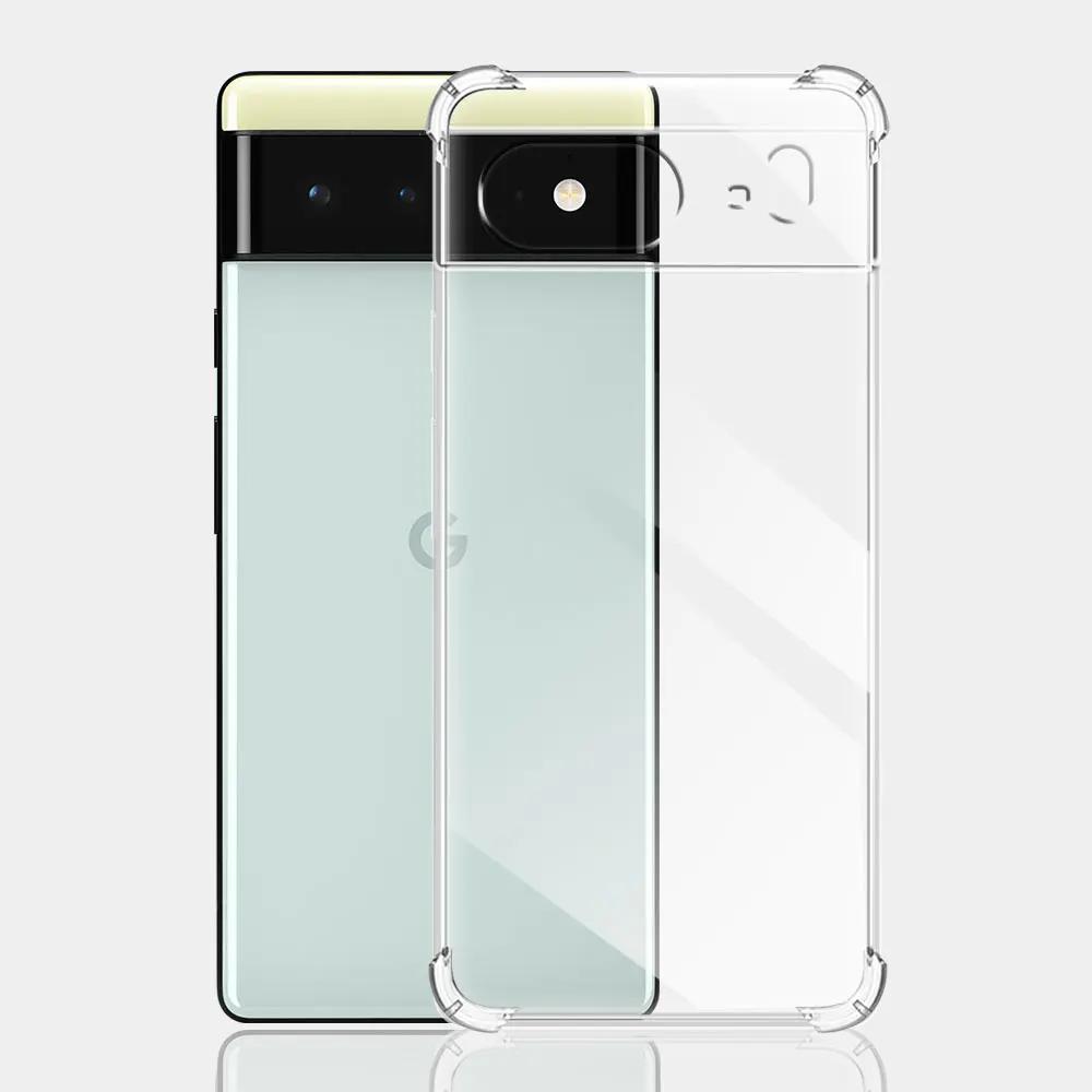 For Google Pixel 6 Pro 6A Case Clear Silicone Soft Phone Case For Pixel 6A Pixel 6Pro Transparent Shockproof Protect Back Cover