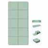 Non-Slip Travel Fitness Mat Foldable Pilates Mat Versatile Exercise Mat  For Floor Workouts Dance