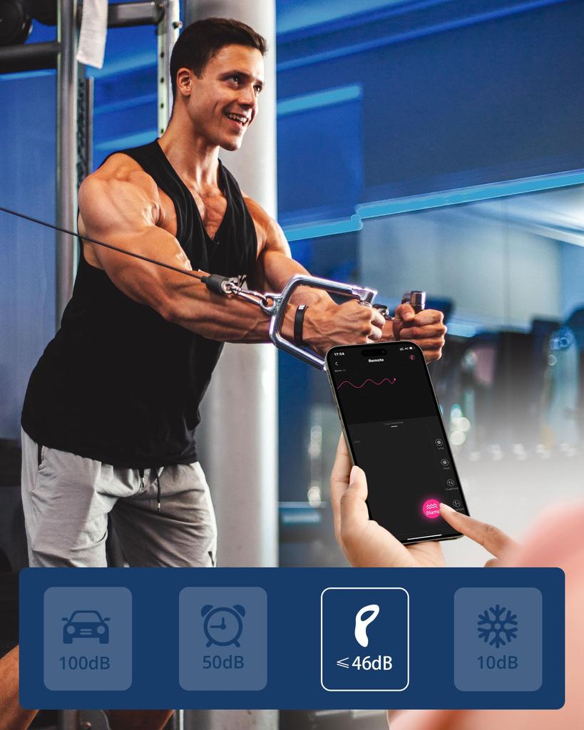 LOVENSE Diamo Кольцо для пениса Электрическое кольцо для пениса с вибратором Игрушки для взрослых для мужчин Товары для взрослых Bluetooth Вибратор