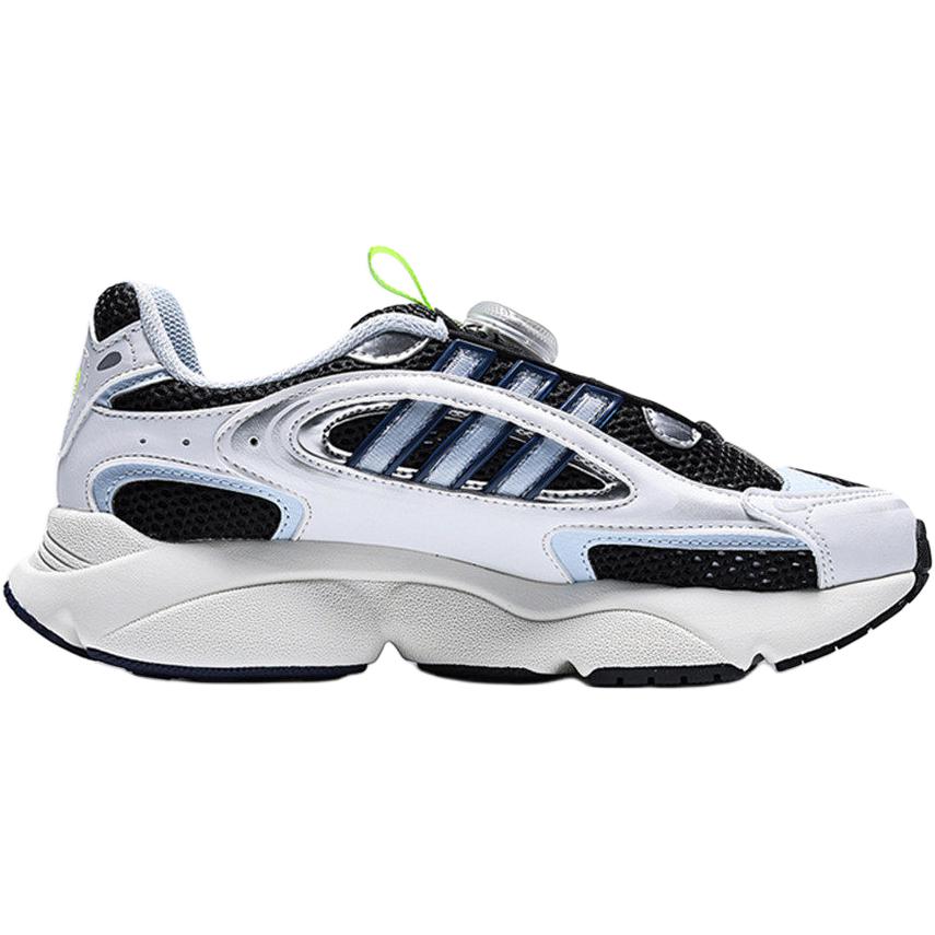 adidas Оригинальные Ozmillen Boa J Удобные Универсальные Низкие Детские Повседневные Кроссовки Унисекс Черный Белый KJ6653