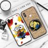 Черный мягкий чехол JM30 Minion для OPPO Reno 8 6 5 4 Pro Plus Find X3 A17 A3 A31 A38 A40 A53 A54 A55 A74 A76 A78 A77 A80 A94 A95 A96 Lite