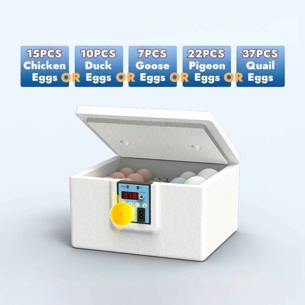Digital Display Poultry Smart Incubator Foam Insulation Eggs Hatcher Machine  Farm