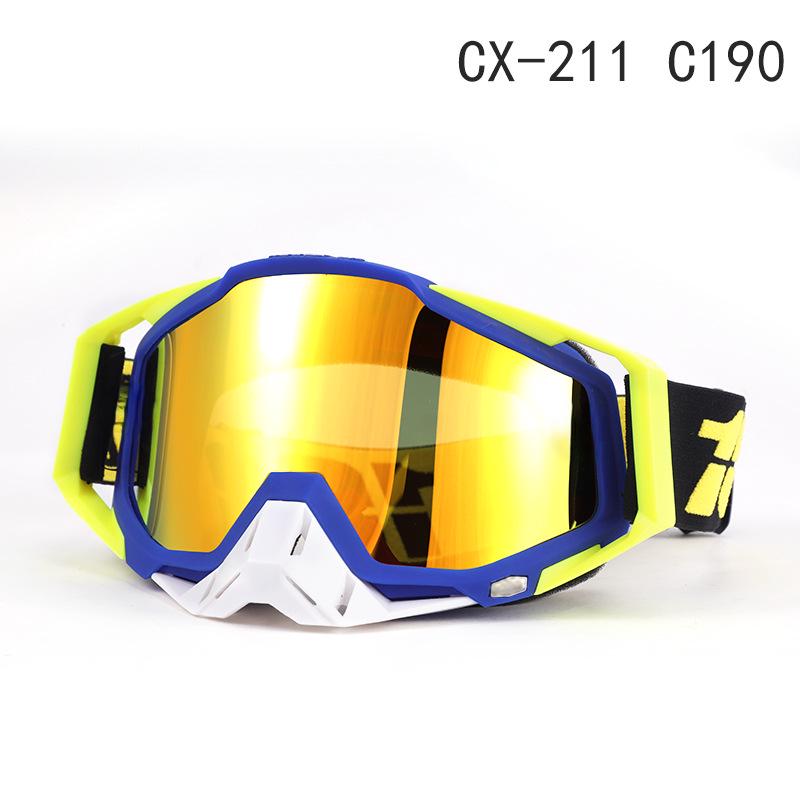 Ветрозащитные мотоциклетные и лыжные очки для использования за границей: 100% Внедорожная езда, катание на природе и защита при скоростном спуске