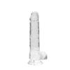 RealRock - Realistic dildo with testicles 21 cm
