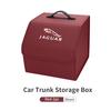 Car Trunk Organizer Foldable Storage Bag Tools Stowing Box Accessories For Jaguar XF XJ XFR XKR X-Type F-Pace S-Type F-Type SS2