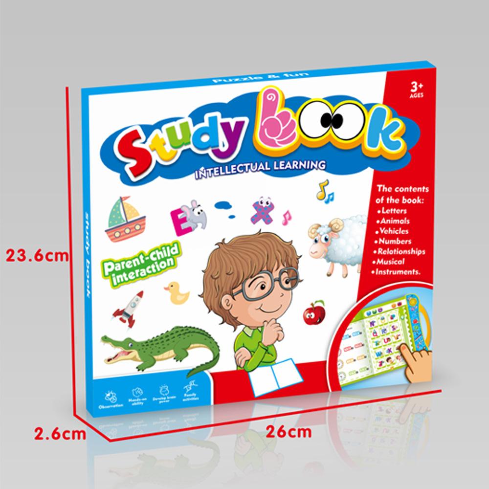 Children'S English Learning Finger Point Reading Infant Word Enlightenment Early Education Machine Baby Listening And Reading Sound Book
