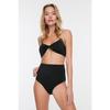 Черные плавки бикини с высокой талией Tbess21ba0070