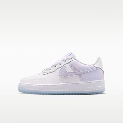 Nike Air Force 1 GS 'White Blue Tint Silver'