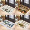 Home Sweet Home Letter Door Mat Non-Slip Floor Mat Washable Decorative Carpet For Home Kitchen Bathroom Front Door Entrance