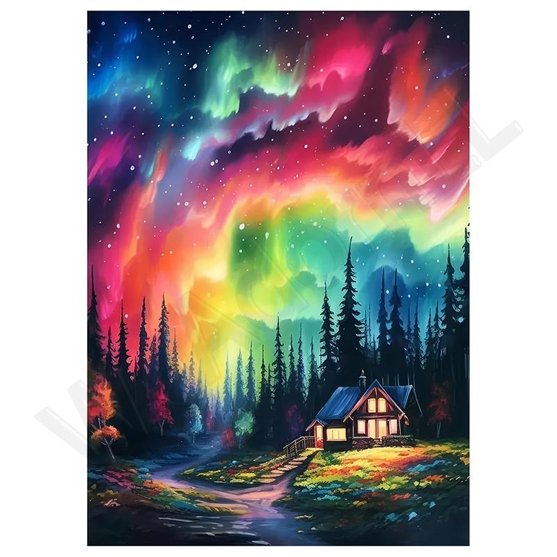 Новые мозаики 5D DIY Алмазная живопись 30x40 см Новые 2025 Настенное искусство Картины Алмазная живопись Наборы Аксессуары Краска Полный кристалл