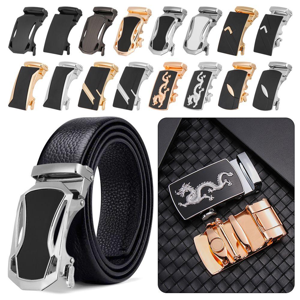 Buckle Slide Belt Strap Buckle Leisure Belt Head Men's Belt Head Belt Buckle Business Accessories