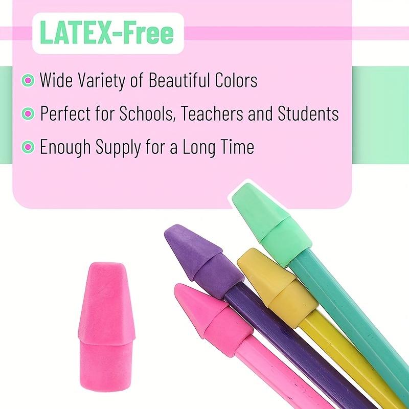 50pcs, Erasers for Pencils, Pencil Top Erasers, Eraser Caps,Topper Erasers, Perfect for Kids School and Office Supplies
