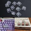 10/20 Прозрачные колпачки R4 для игровых механических переключателей клавиатуры, пустые колпачки, подарок для любителей игр