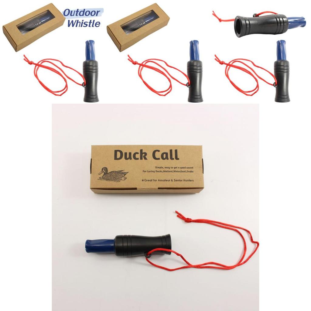Уличный Охотничий Манок для Утки Пластиковый Имитирующий Свисток для Звуков Утки и Курицы