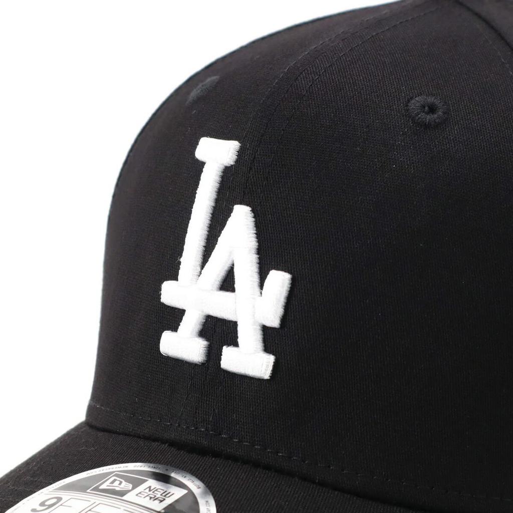 Кепка эластичная на застежке MLB LA черная 950SS LOSDOD BLK WHI 25J [New Era] S/M