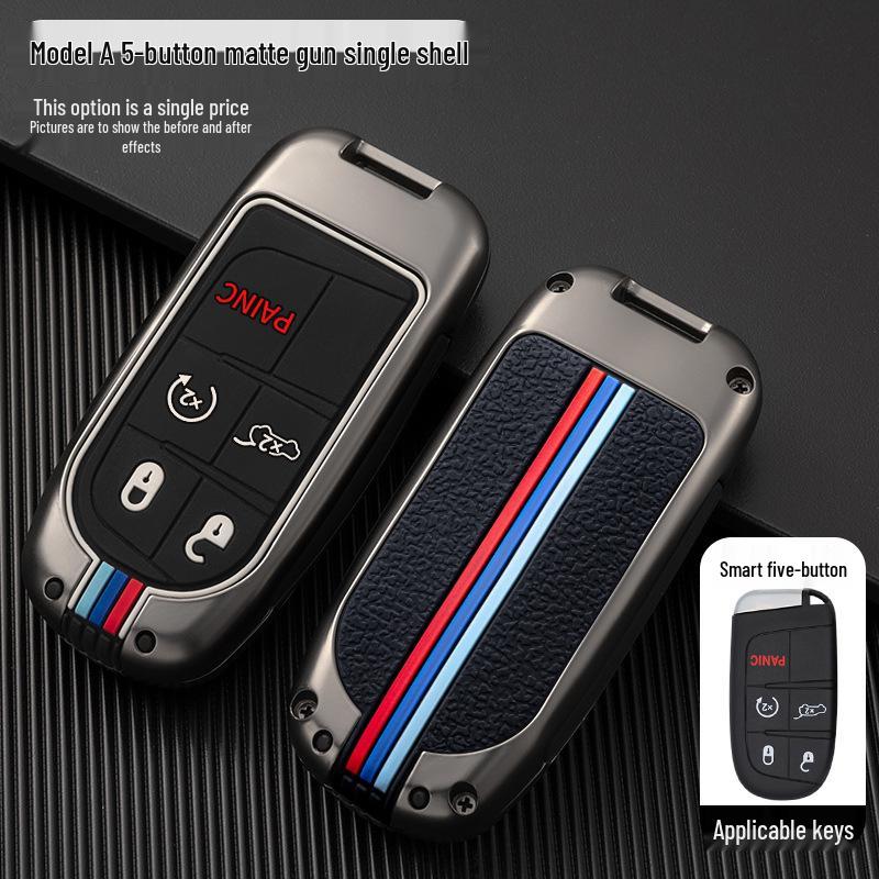 Чехол для ключа для Jeep Compass, Renegade, Cherokee, Grand Commander