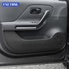 Car Door Anti-Kick Protection Pad Suede Leather Carbon Fiber Style Interior Sticker for 2026-Present Leapmotor Lafa5