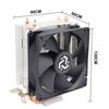 Воздушный кулер для процессора X79 X99 с 2 тепловыми трубками, 4-контактный вентилятор охлаждения процессора для Intel LGA 775 1366 1151 1155 1200 1700 2011 AMD AM3 AM4 AM5