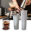 Cold Brew Coffee Filter for 32/64 OZ Wide Mouth Cup Stainless Steel Strainer with Seal Ring for Iced Drinks Tea Infuser & Cold Brew Coffee Maker