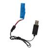 3.7V 500mAh литиевая батарея имитация RC лодка игрушки батарея USB кабель для зарядки аксессуары RC лодка
