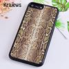 Krajews Cool Snake Texture Phone Case Cover For iPhone 17 Air 16 15 14 plus 12 13 pro max coque Shell Fundas
