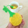 Чайное ситечко в форме лимона, термостойкий силикон, фильтр для рассыпного чая, чайный инфузор для кухни
