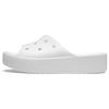 Crocs Cloud Casual Slippers Women Slippers White 208180-100