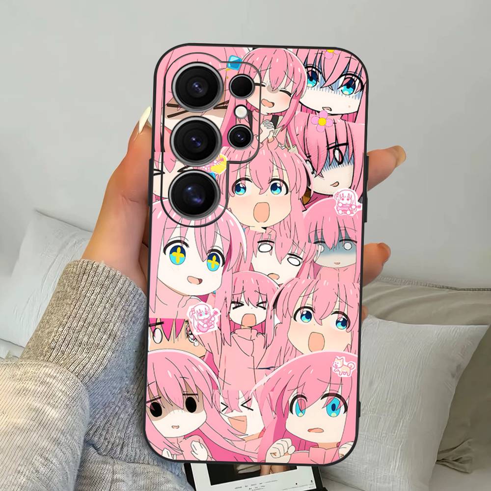B-BOCCHI THE ROCK! Phone Case For Samsung S 24 Fe 25 Ultra Plus 20 Lite 21 30 22 23 24 22 Ultra 5G Fundas