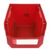 Parts Storage Box Plastic Hangable Stackable Storage Tray for Candy Hardware Craft Supplies 276 X 213 X 178mm Red