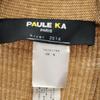 PAULE KA wool Long sleeve knit cardigan Brown Waist ribbon Women Used