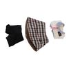 Clothing Kit for 17cm Dolls Bucket Hat Top and Pants Gentleman Outfits Dressing Decoration Collectibles