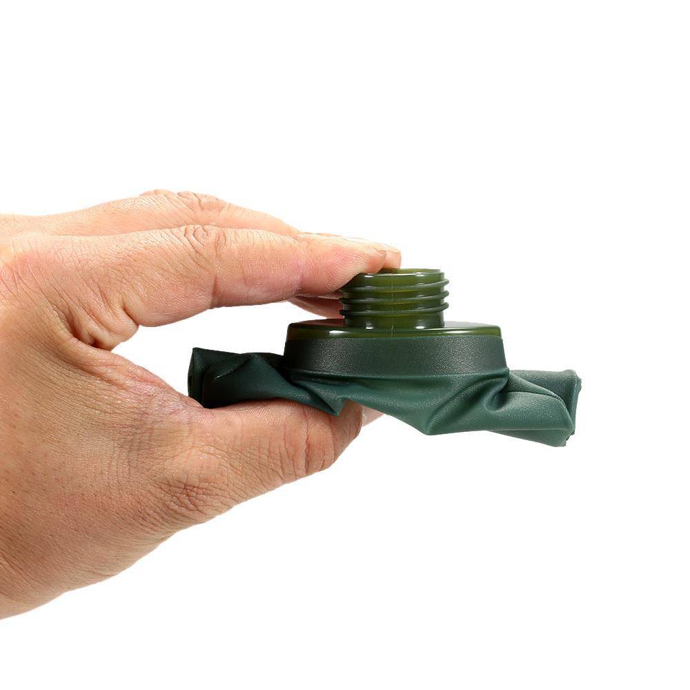 ТПУ Складная мягкая фляга Спортивная бутылка для воды Бег Кемпинг Пеший туризм Сумка для воды Складная питьевая вода