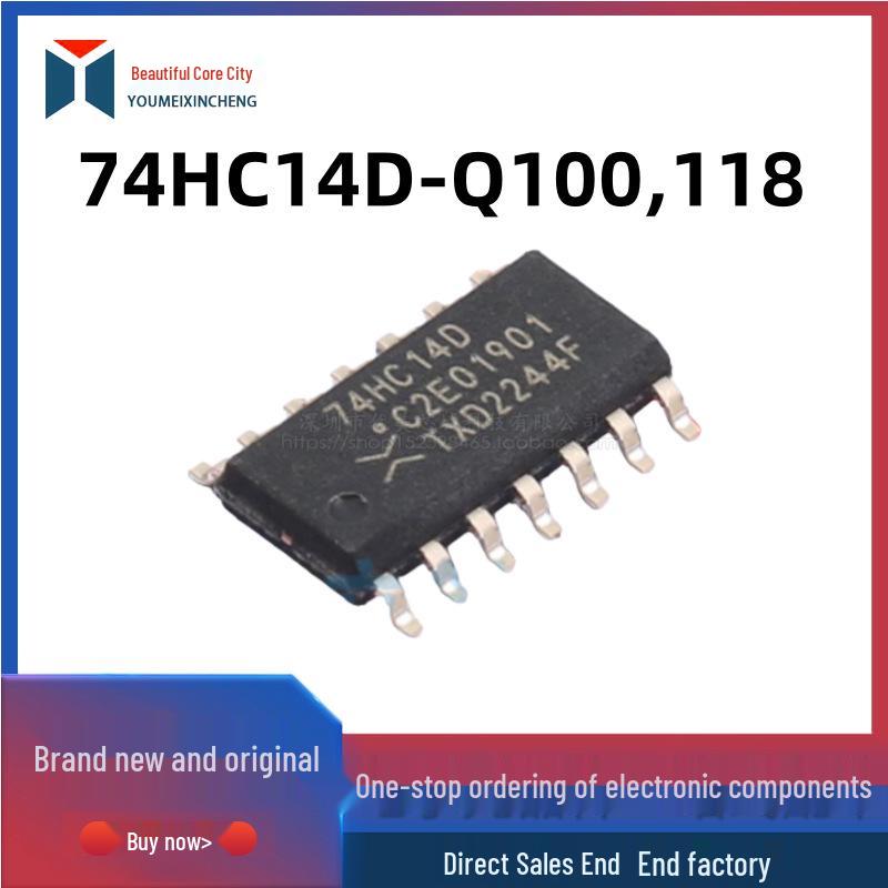 Новый Оригинальный 74HC14D-Q100 SOP-14 Инвертор