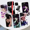 Kaisen J-Jujutsu Фушигуро Тодзи Чехол для телефона Для iPhone 11 12 13 Mini 14 15 Plus 17 Air 16 Pro Max 16E 7 8 SE 2020 Индивидуальная печать