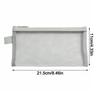 Transparent Pen Bag Square Shape Stationery Pouch Portable Storage Pouch  Beauty Tool Storage