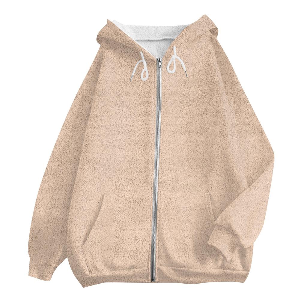 Women's Sweatshirt Sports Flannel Sweatshirt Long Sleeve Top Casual Hoodies Sweatshirt