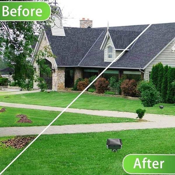 Наружный непромокаемый солнечный ультразвуковой вибрационный отпугиватель вредителей, отпугиватель змей для газона, сада, двора, фермы