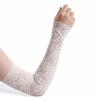 Mesh Ice Lace Arm Sleeves Sunscreen Sun Protection Cover Ice Silk Sleeves  Driving Gloves